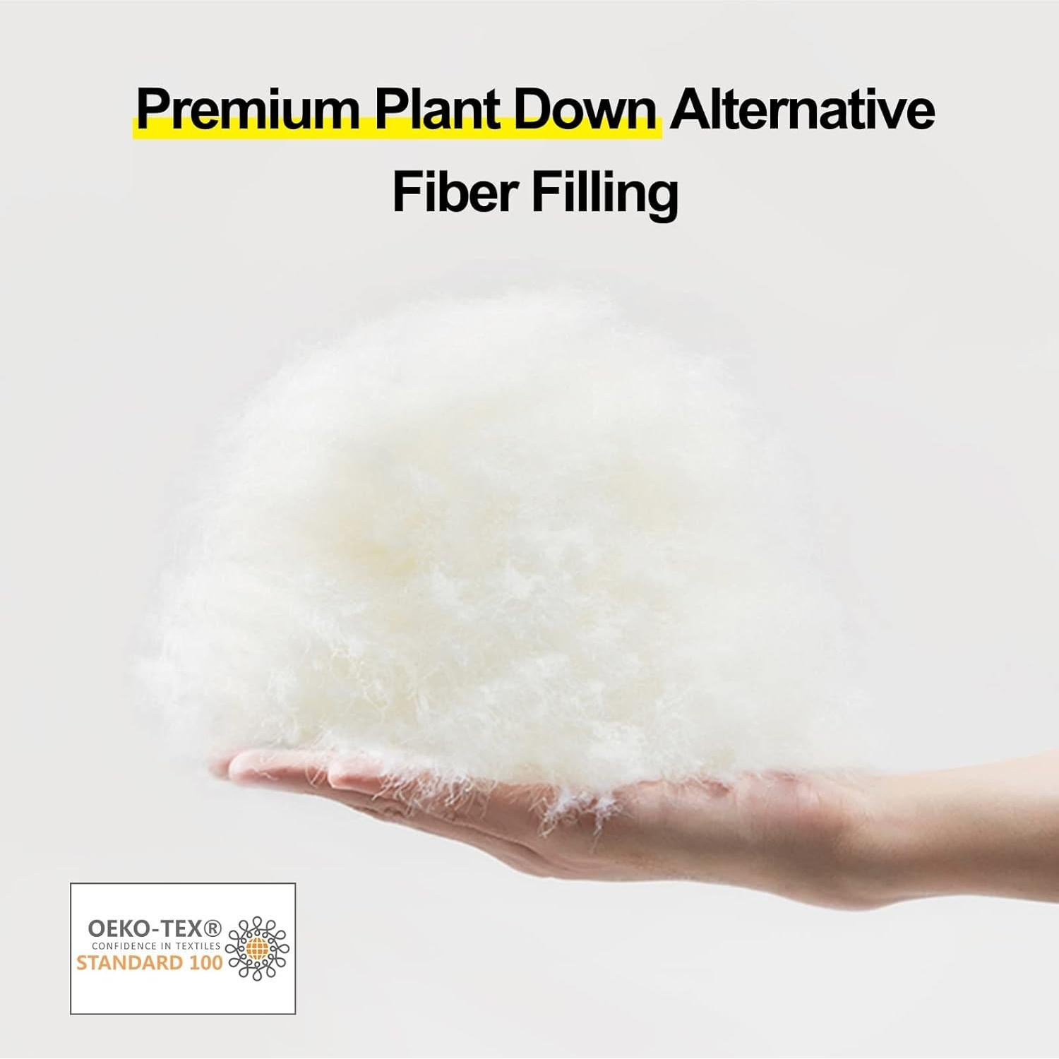 Almohada Queen YOUR MOON Suave de Algodón Sostenible