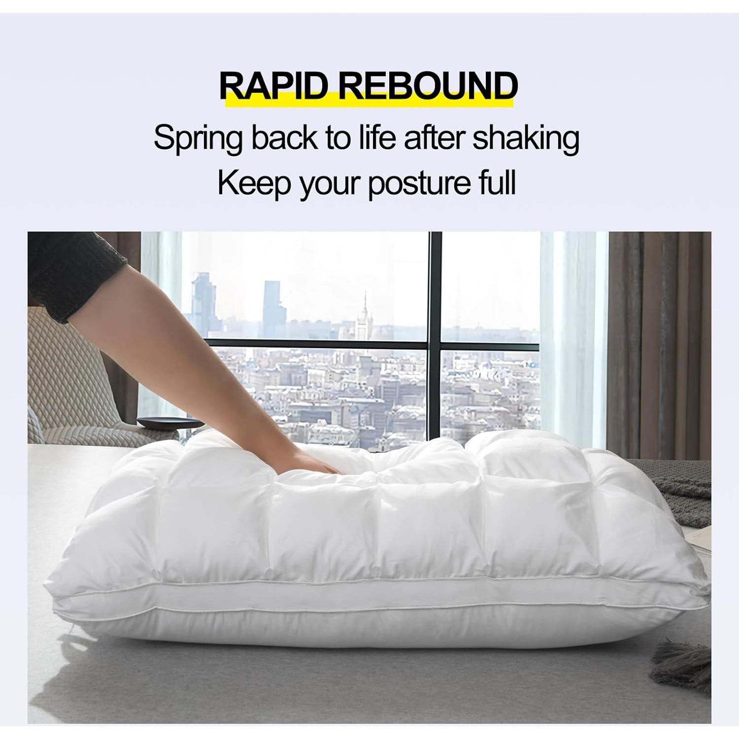 Almohada Queen YOUR MOON Suave de Algodón Sostenible