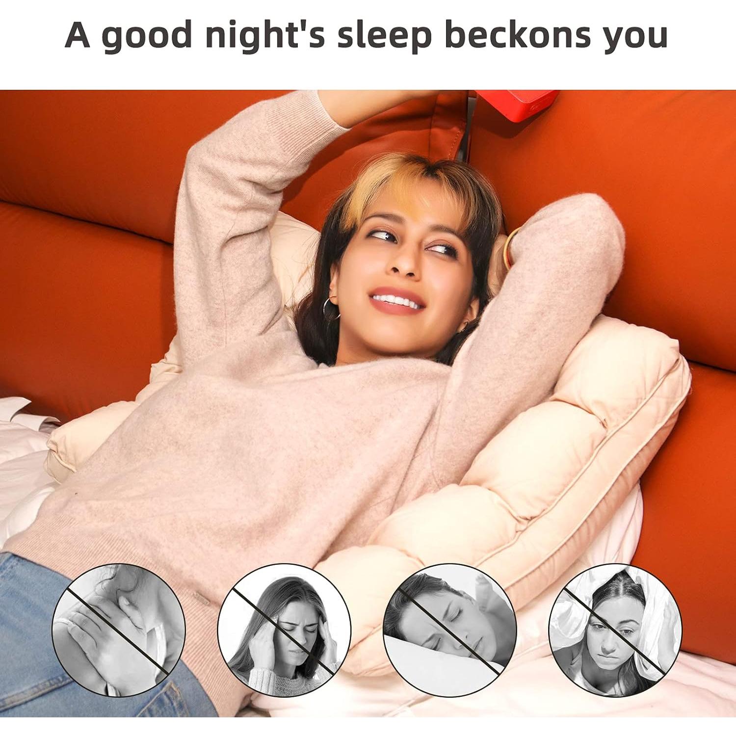 Almohada Queen YOUR MOON Suave de Algodón Sostenible