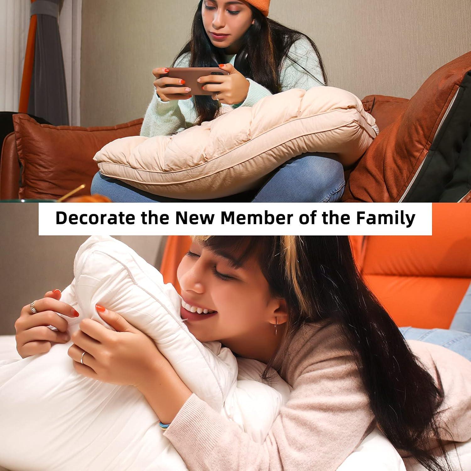 Almohada Queen YOUR MOON Suave de Algodón Sostenible