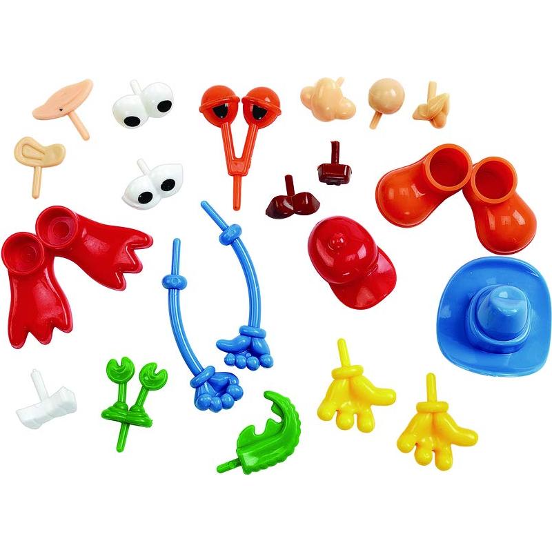 Kit de Masa Coloraciones BUILDME 260 Piezas Creativas