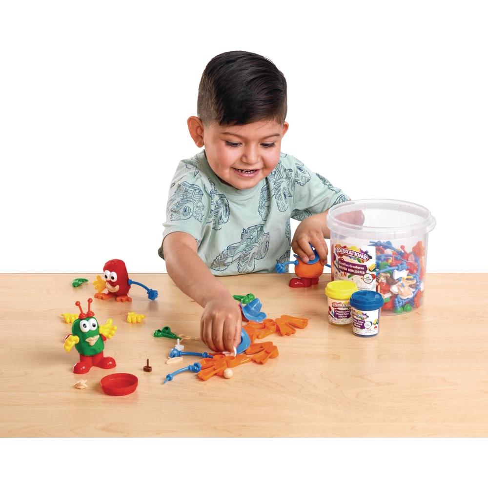 Kit de Masa Coloraciones BUILDME 260 Piezas Creativas