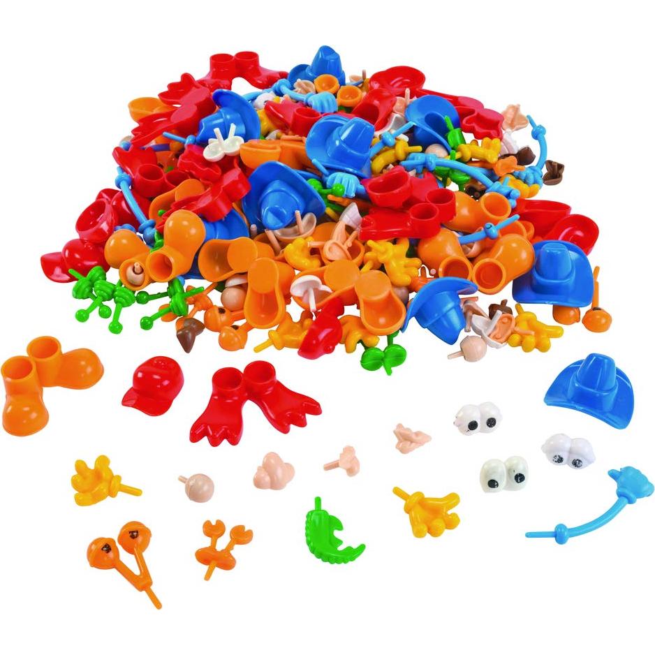 Kit de Masa Coloraciones BUILDME 260 Piezas Creativas