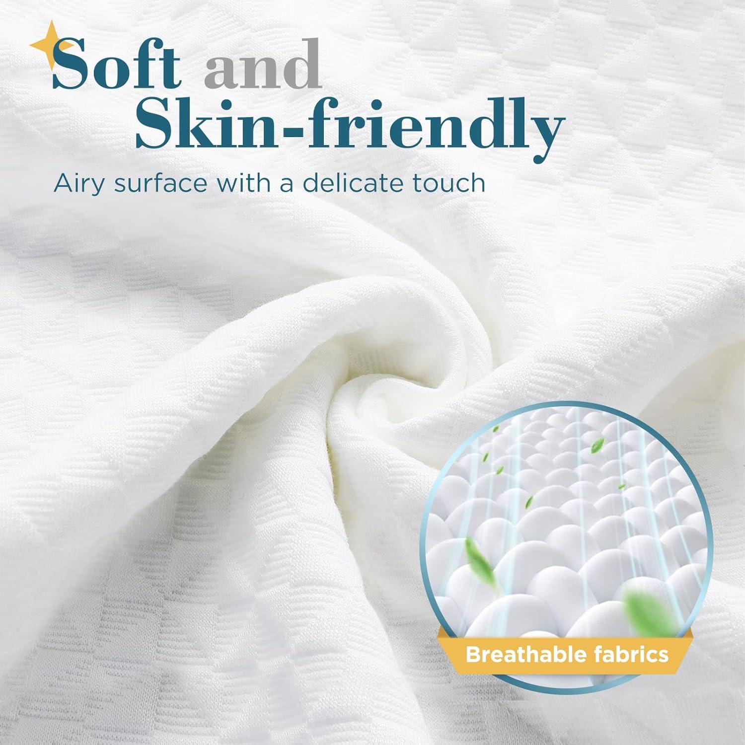 Almohadas de Espuma de Memoria Viewstar Queen Juego de 2