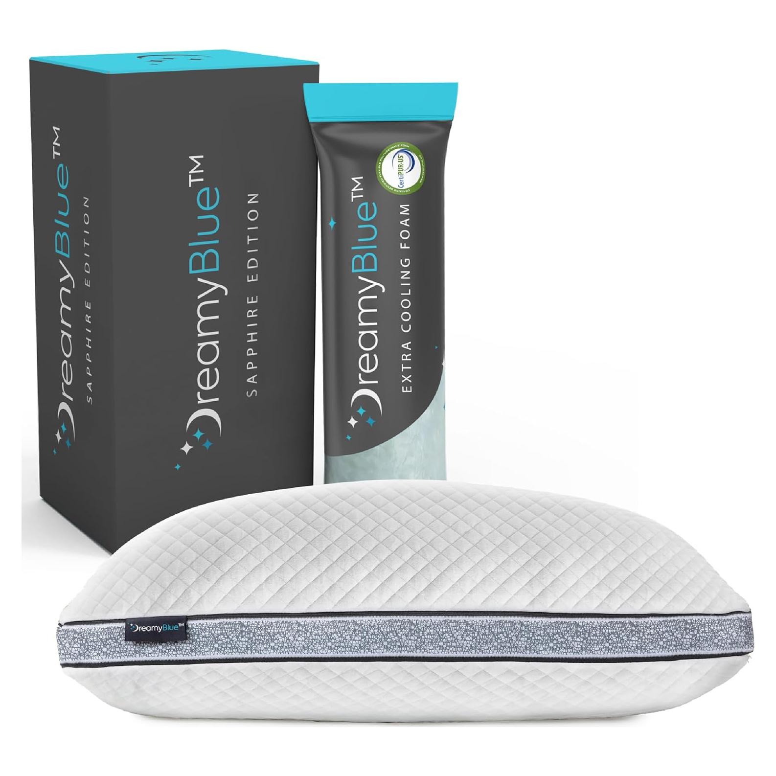 Almohada DreamyBlue Zafiro Queen Ajustable Viscoelástica