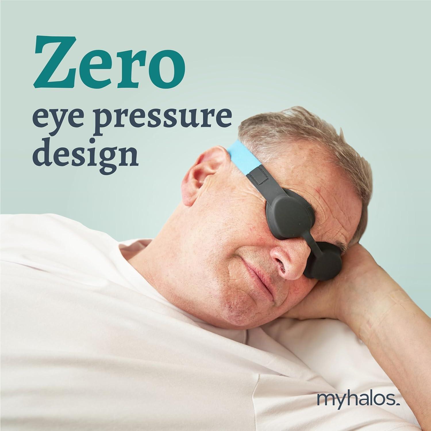 Gafas de Humedad MyHalos para Ojos Secos - Máscara Reutilizable