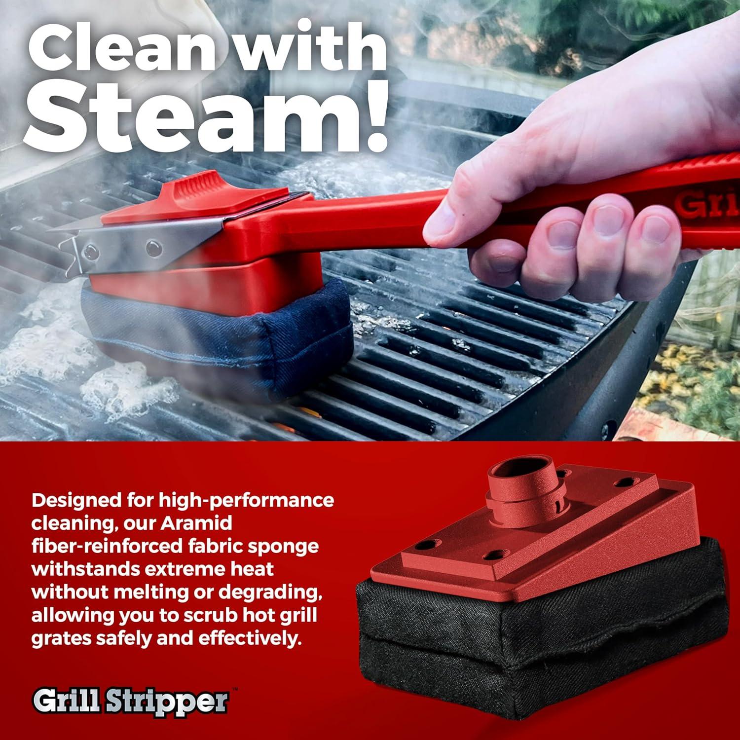 Cepillo Limpiador de Parrilla Raspador de Parrilla GS-RHBS