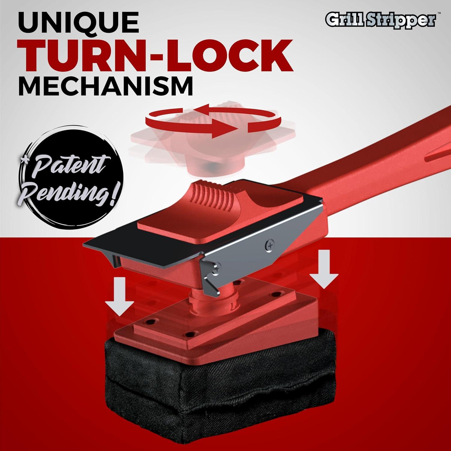 Cepillo Limpiador de Parrilla Raspador de Parrilla GS-RHBS