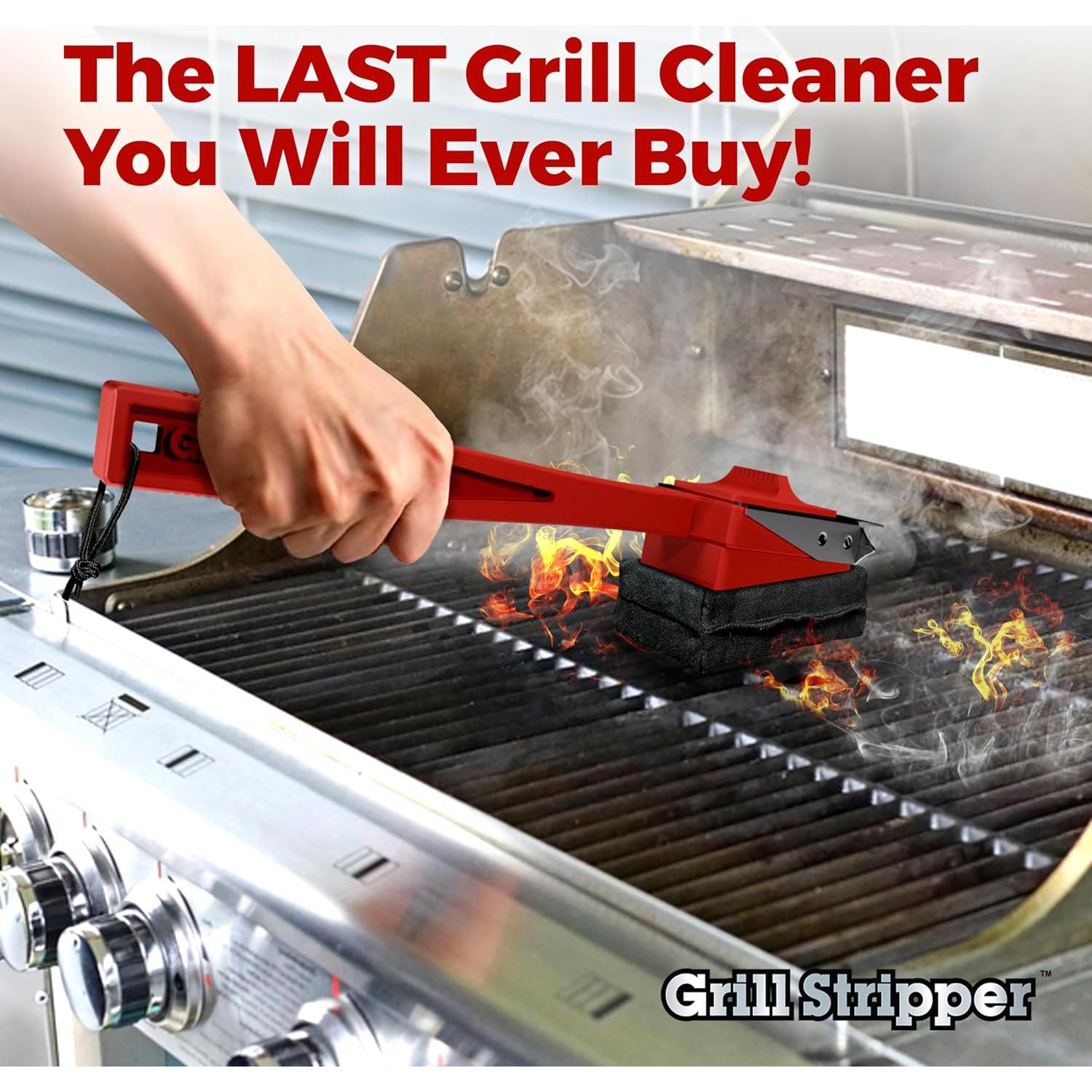 Cepillo Limpiador de Parrilla Raspador de Parrilla GS-RHBS