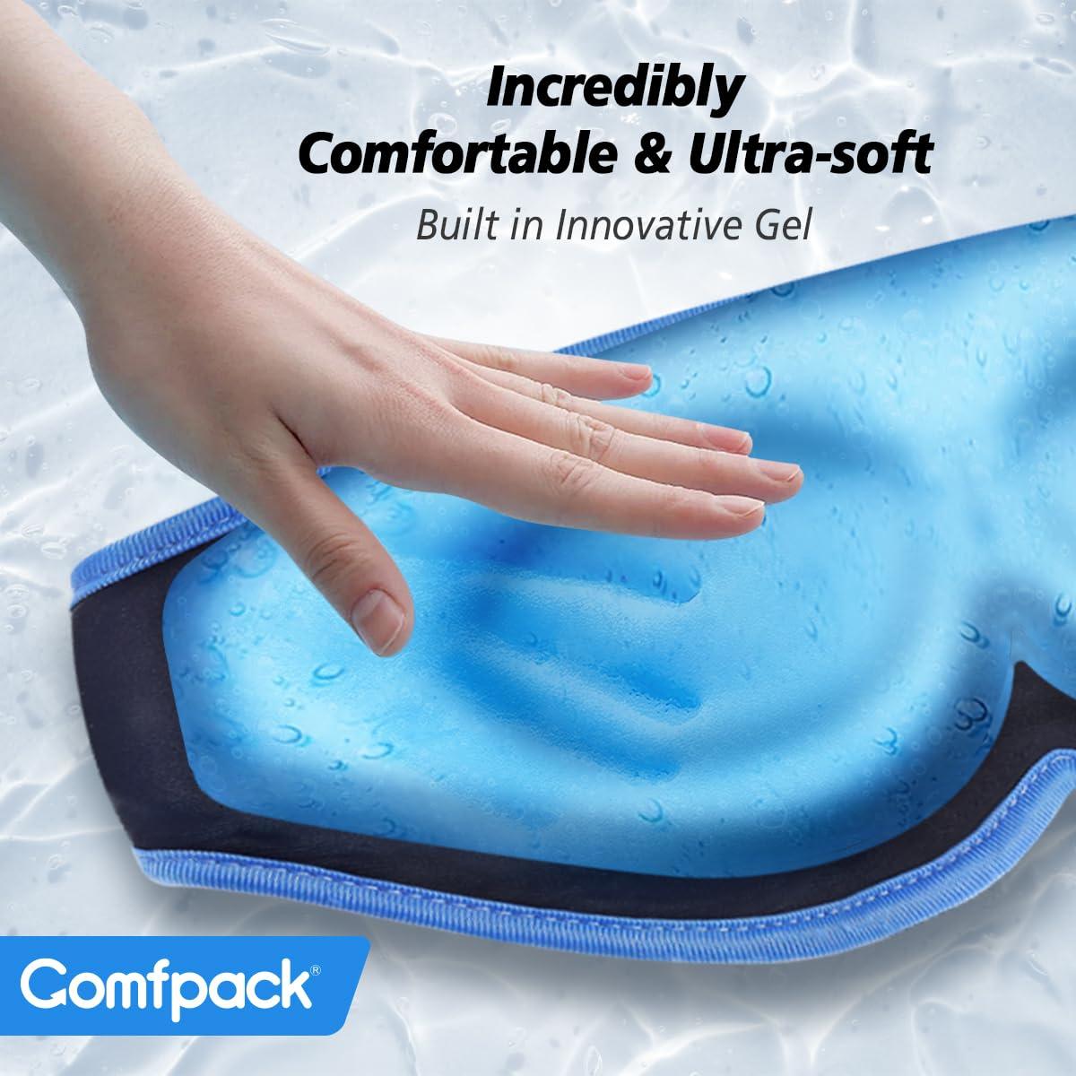 Máscara de Sueño Refrigerante 3D Comfpack - Gel Calor Frío