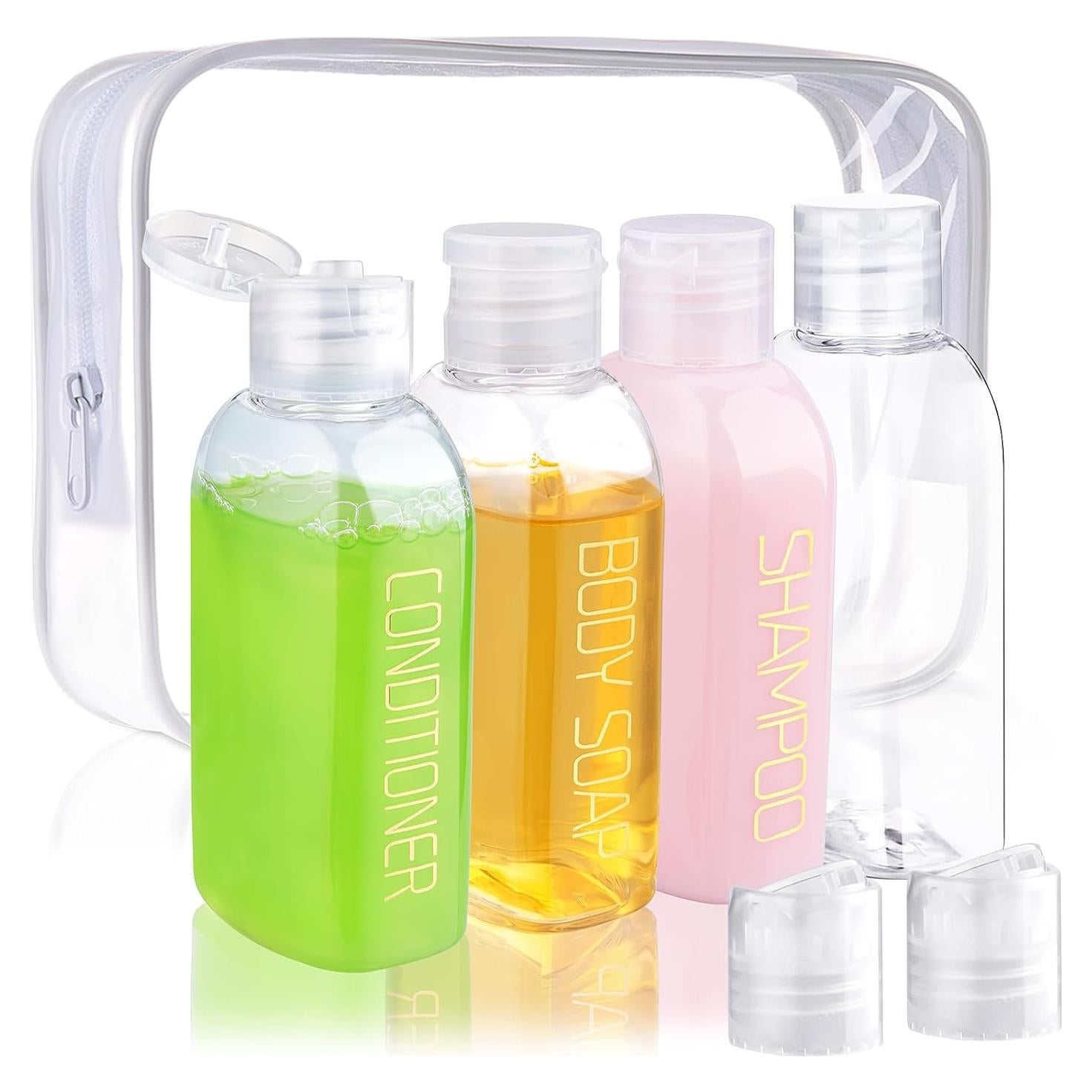 Kit de Botellas de Viaje Cosywell - 4 Piezas 100 ml