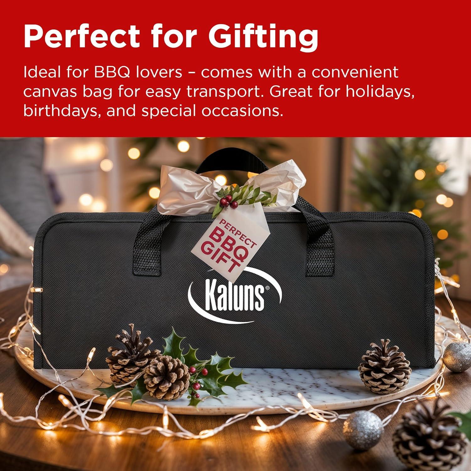 Set de Parrilla Kaluns 40 Piezas Acero Inoxidable