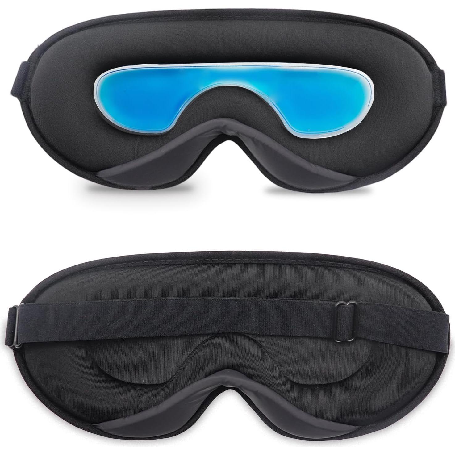 Máscara de Sueño 3D Dingcai con Paquete de Hielo