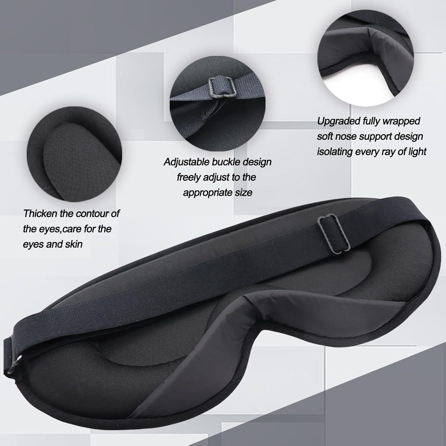 Máscara de Sueño 3D Dingcai con Paquete de Hielo