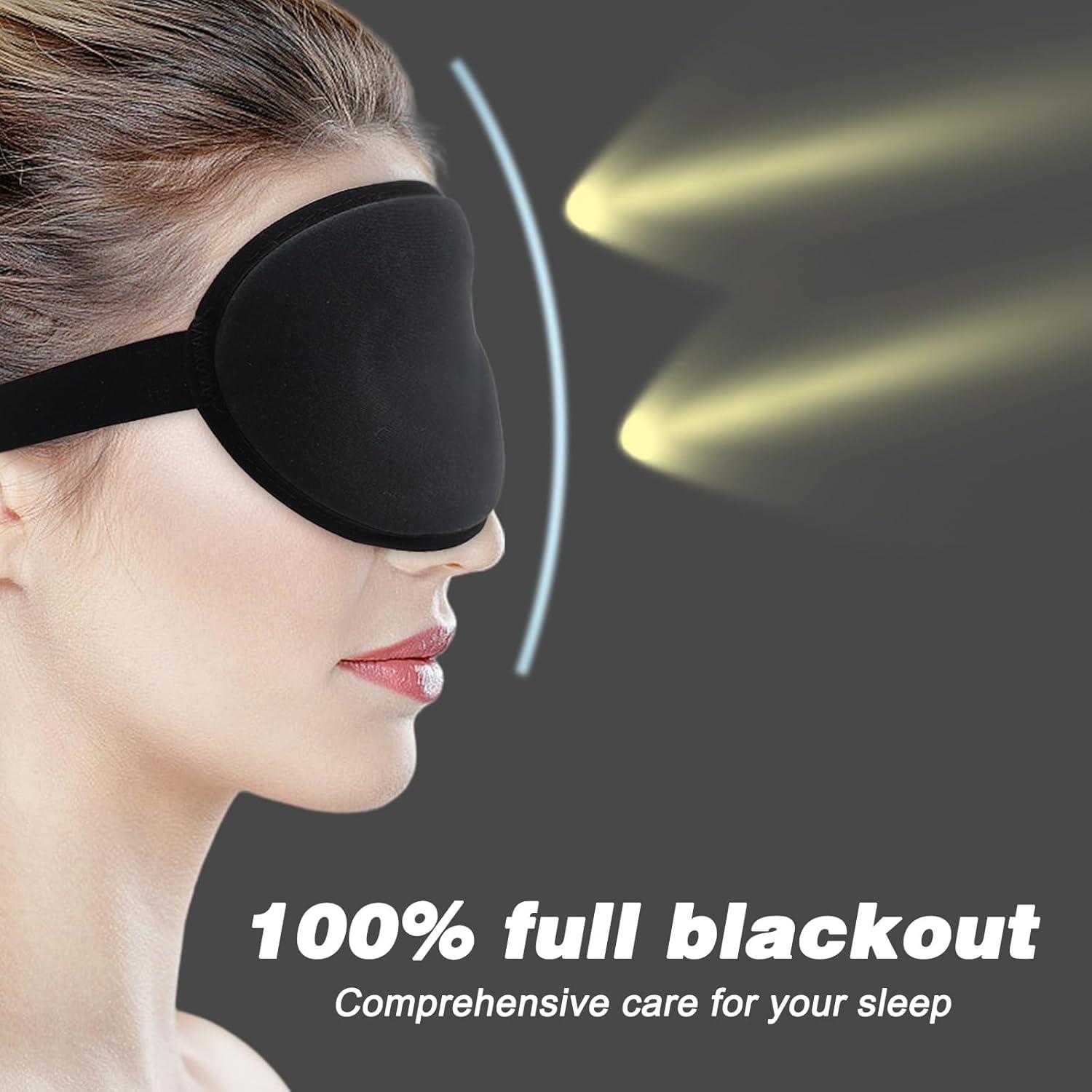 Máscara de Sueño 3D Dingcai con Paquete de Hielo