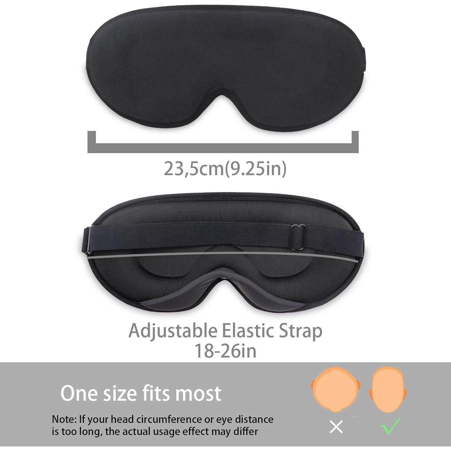 Máscara de Sueño 3D Dingcai con Paquete de Hielo