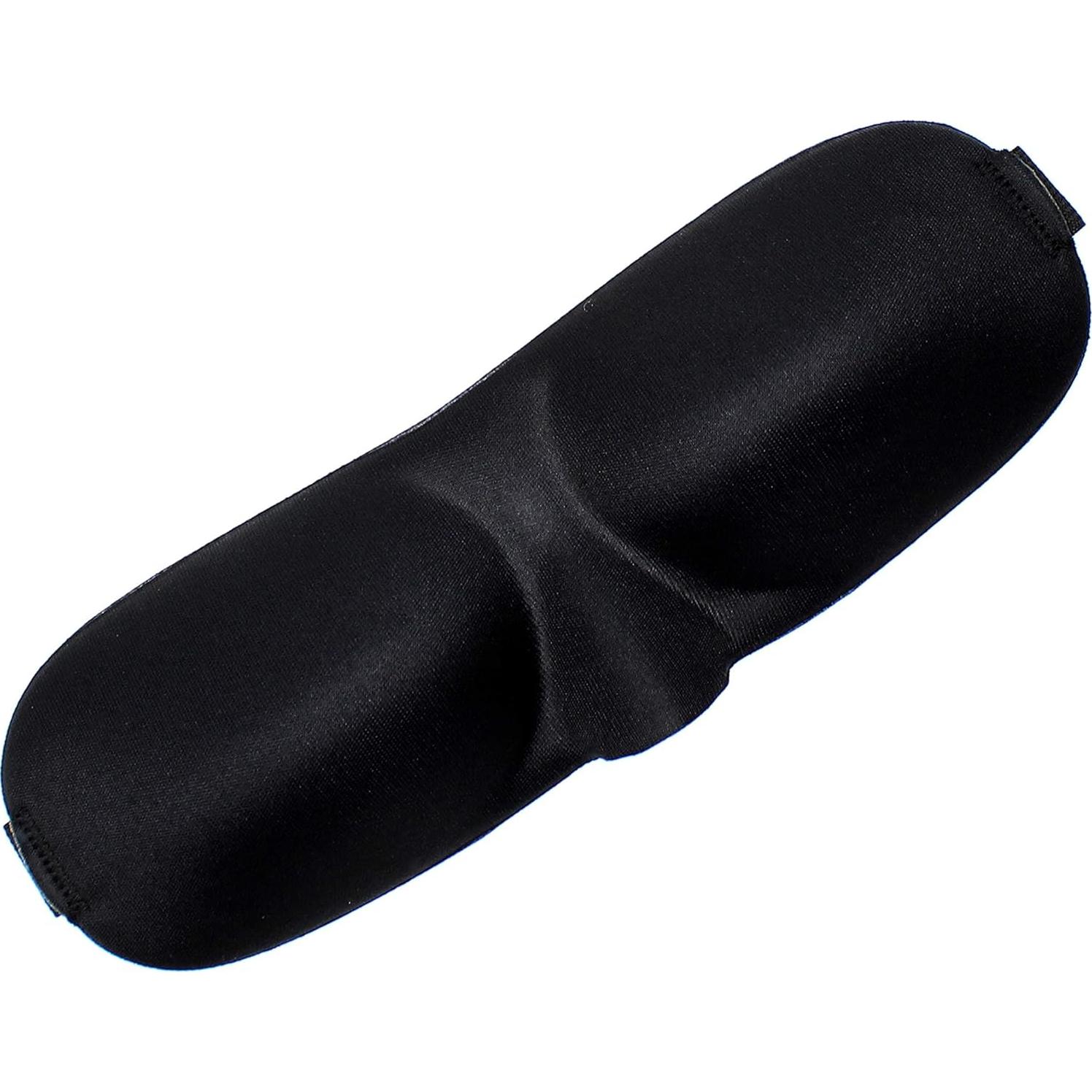 Máscara de Sueño Contorneada Wild Essentials® Negra con Tapones