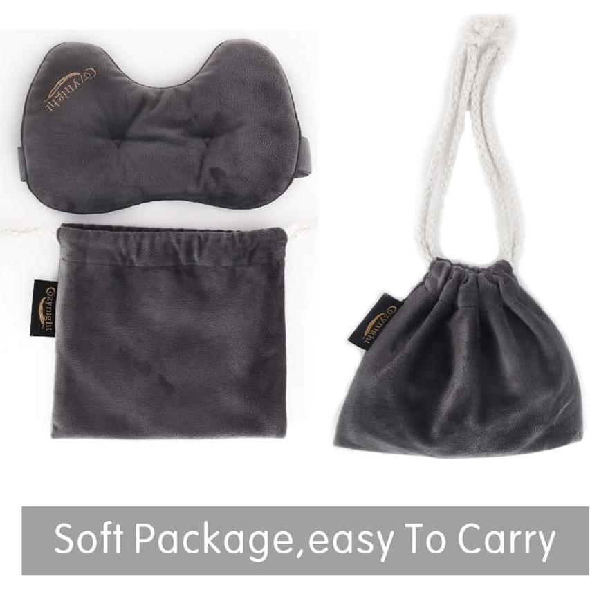 Cubreojos Pesado Cozynight Gris Oscuro 0.36 kg Ajustable