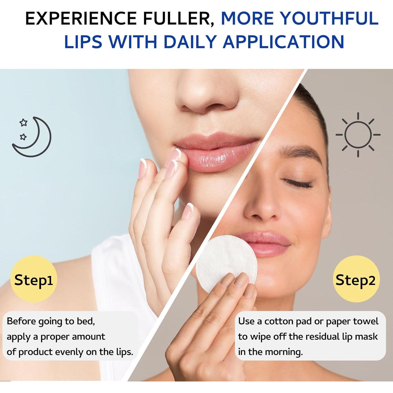 Mascarilla Labial Colágeno 20g - Hidratación y Aumento