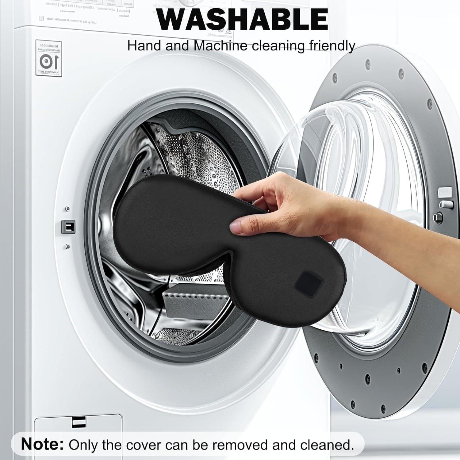 Máscara de Ojos Eléctrica Fmlave Calor y Frío USB 26,5x11,5cm