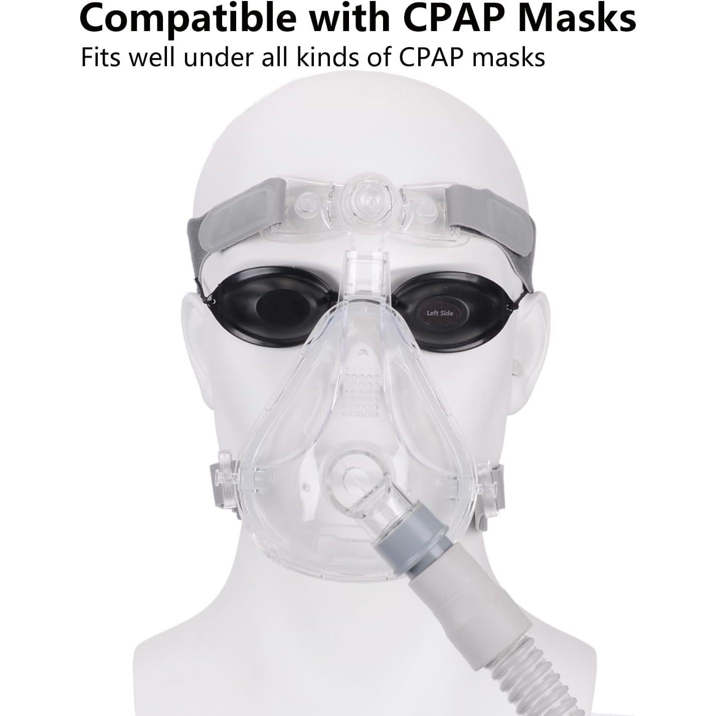 Máscara de Sueño Hidratante Wahah para Ojos Secos - Oscura