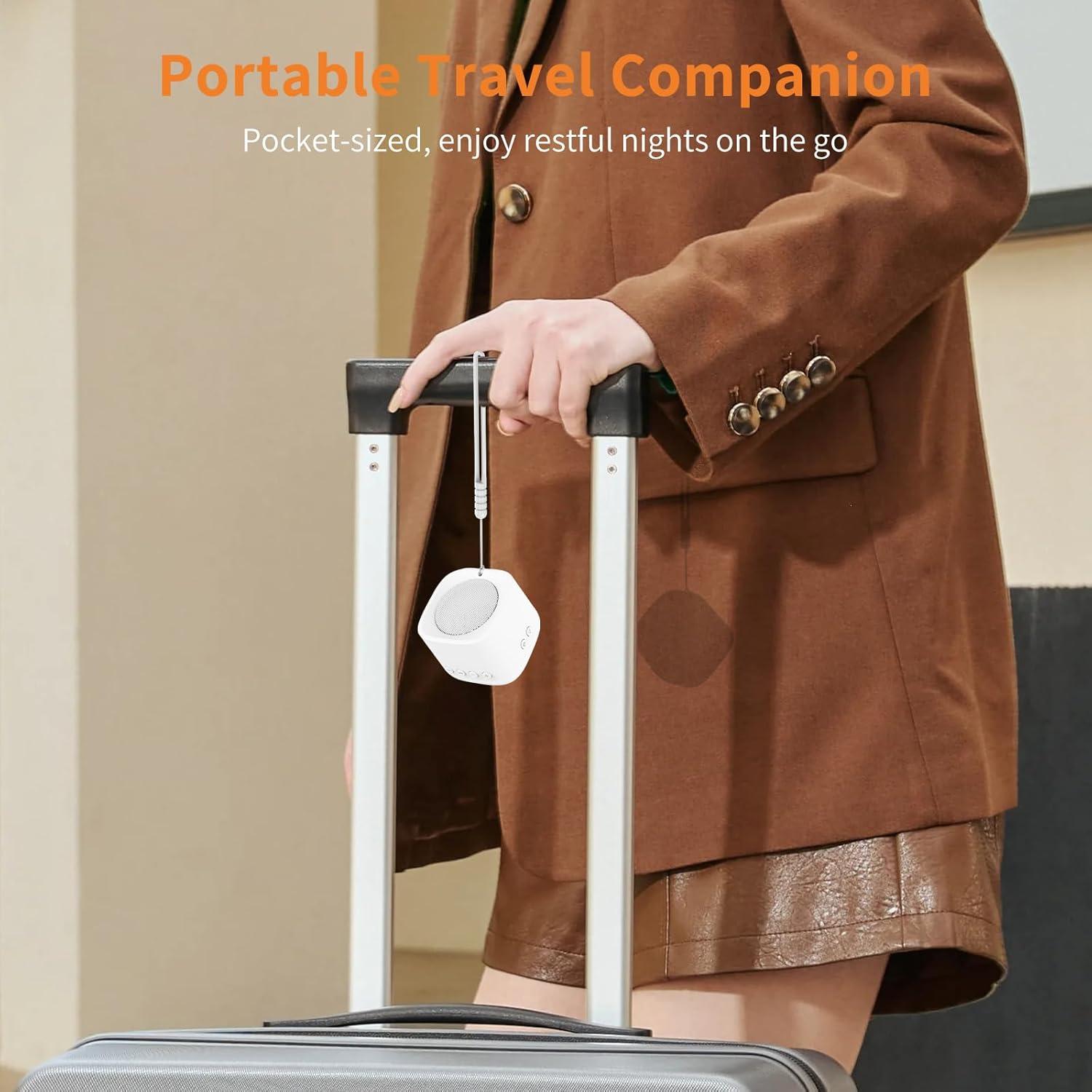 Máquina de Ruido Blanco Portátil HOMEBEST HS03 con Luz Nocturna