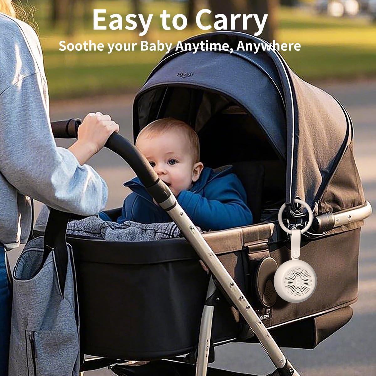 Máquina de Sonido Blanco Easysleep MB-HF5, 30 Sonidos y Luz