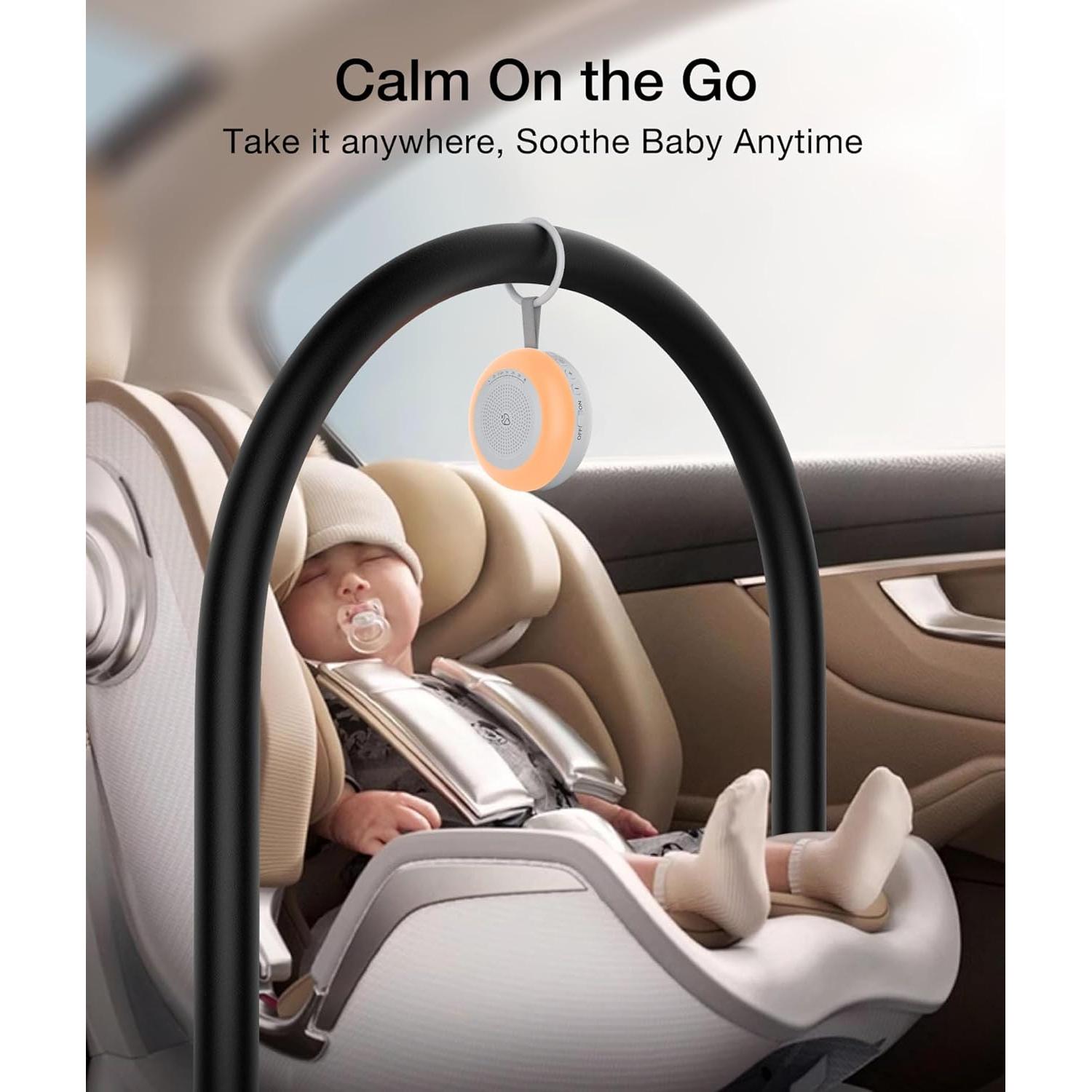 Máquina de Sonido Portátil LEICEX B51, 33 Sonidos y Luz Nocturna