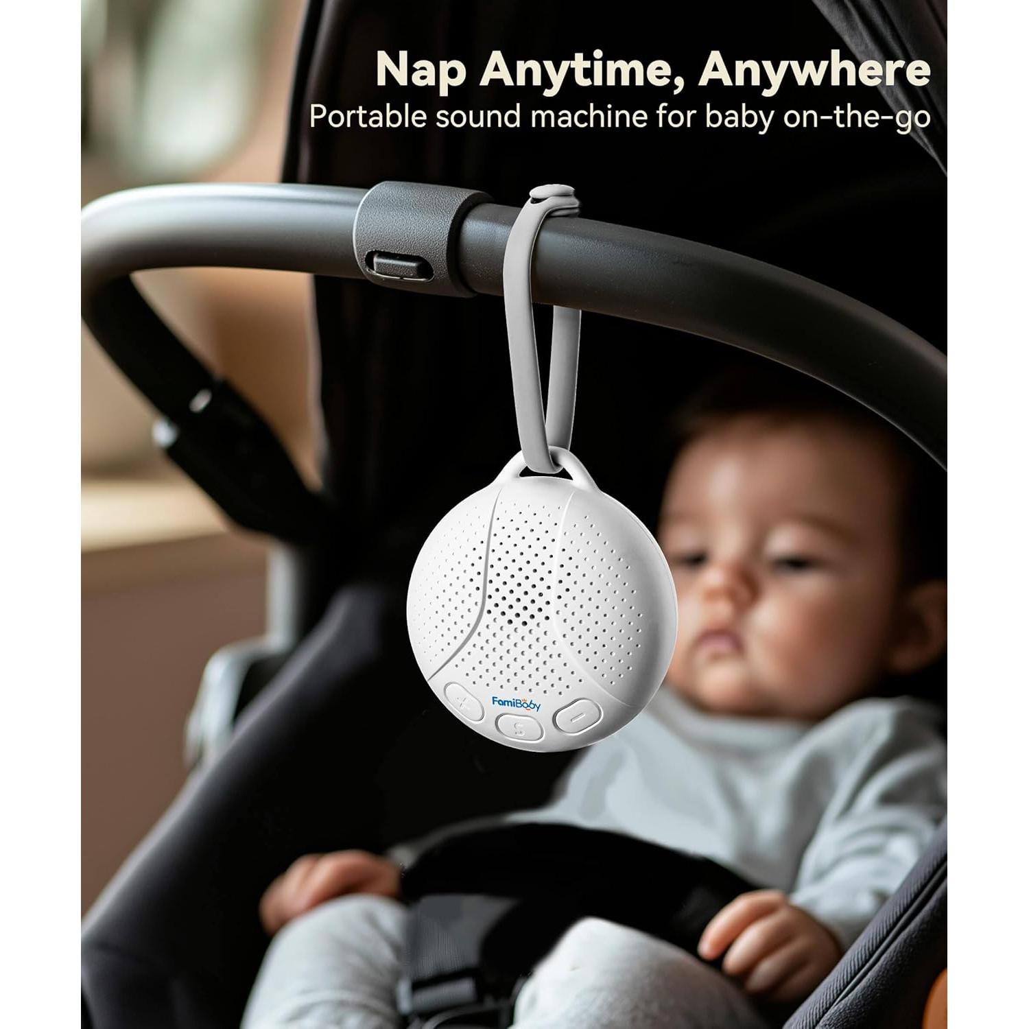 Máquina de Sonido Portátil FamiBaby HUSH GO 16 Sonidos