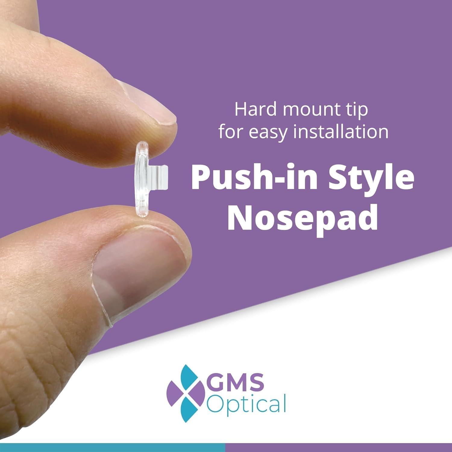 Almohadillas de Silicona GMS Óptico 11mm para Gafas - 5 Pares