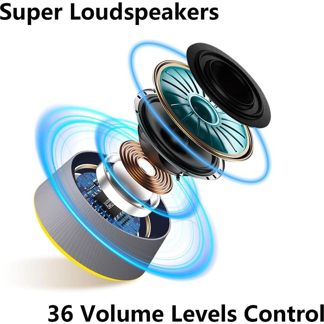 Máquina de Ruido Blanco LazyNight con 30 Sonidos y Luz Nocturna