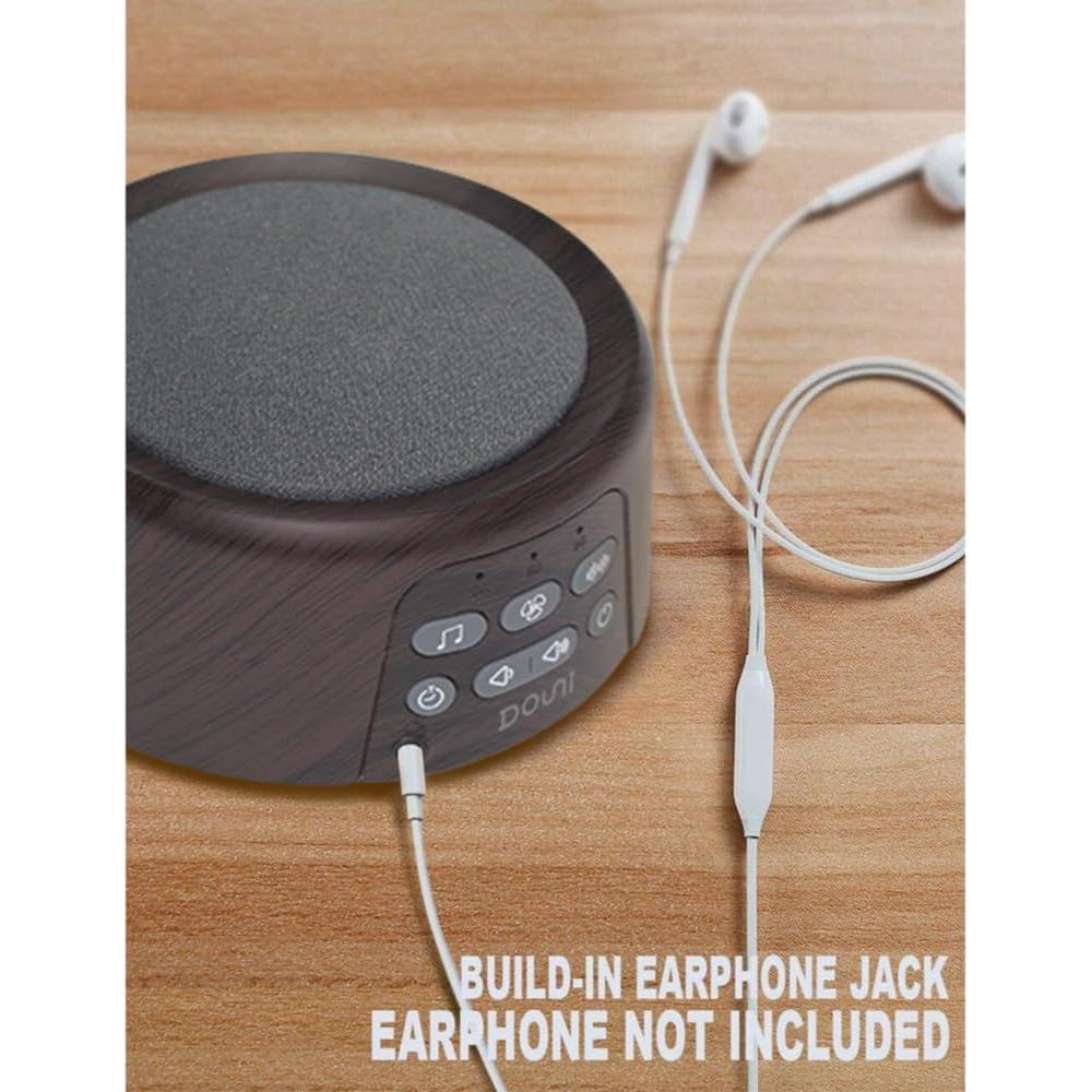 Máquina de Ruido Blanco Douni con 27 Sonidos Calmantes