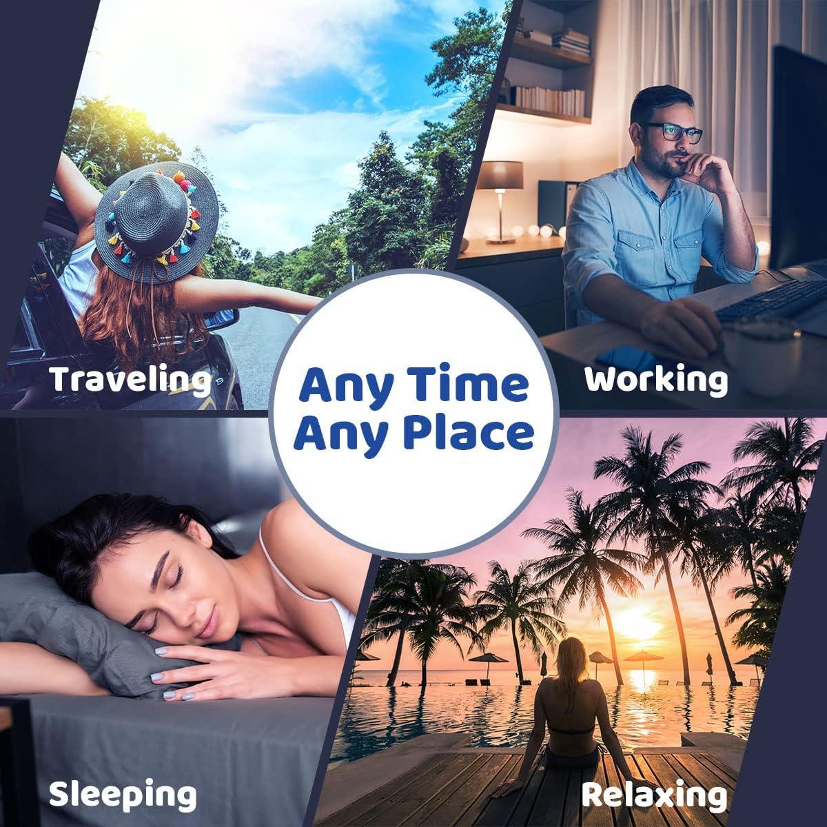 Máquina de Sonido Blanco Sleepbox 25 Sonidos Luz Nocturna