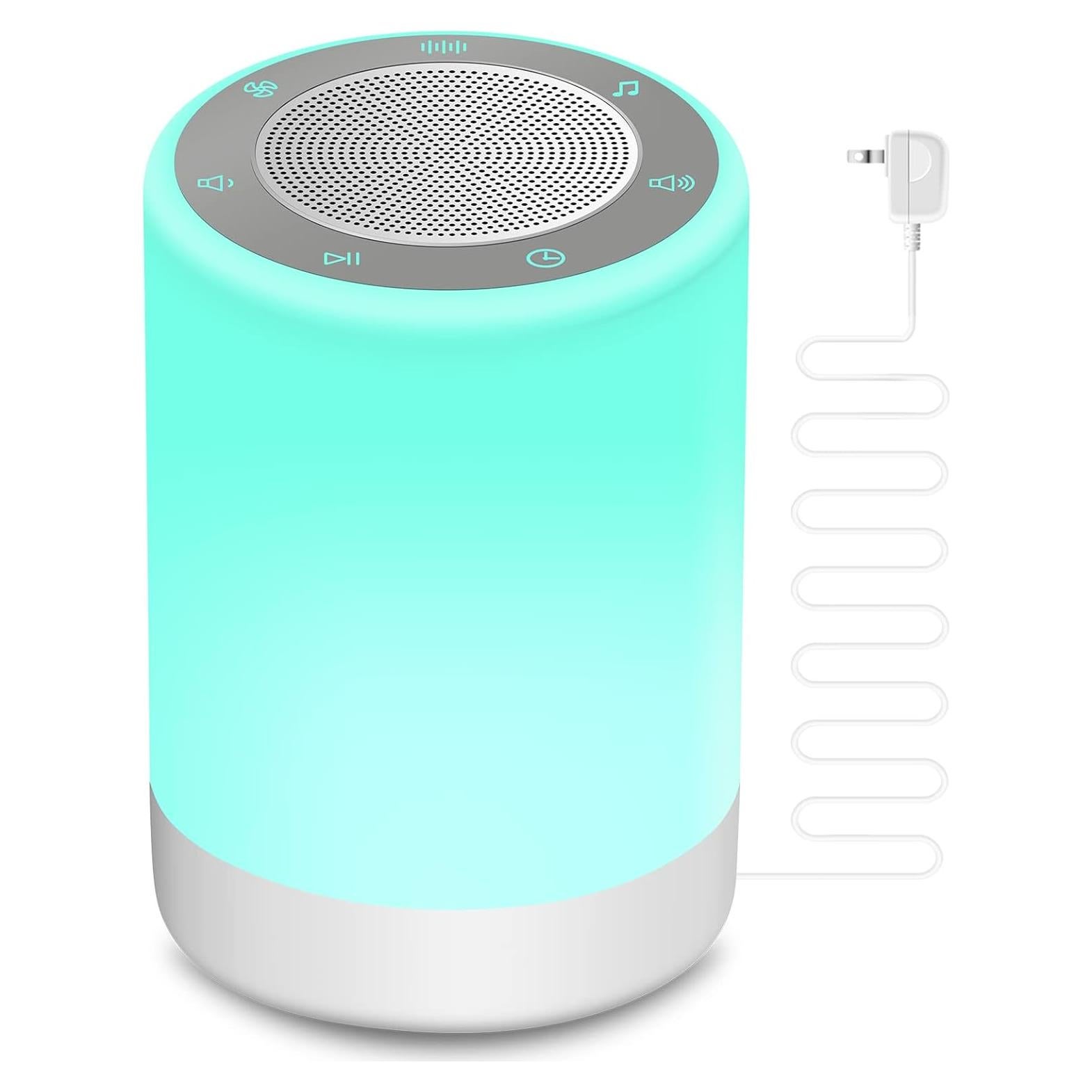 Máquina de Ruido Blanco YYDSKIT con Luz Nocturna 32 Sonidos