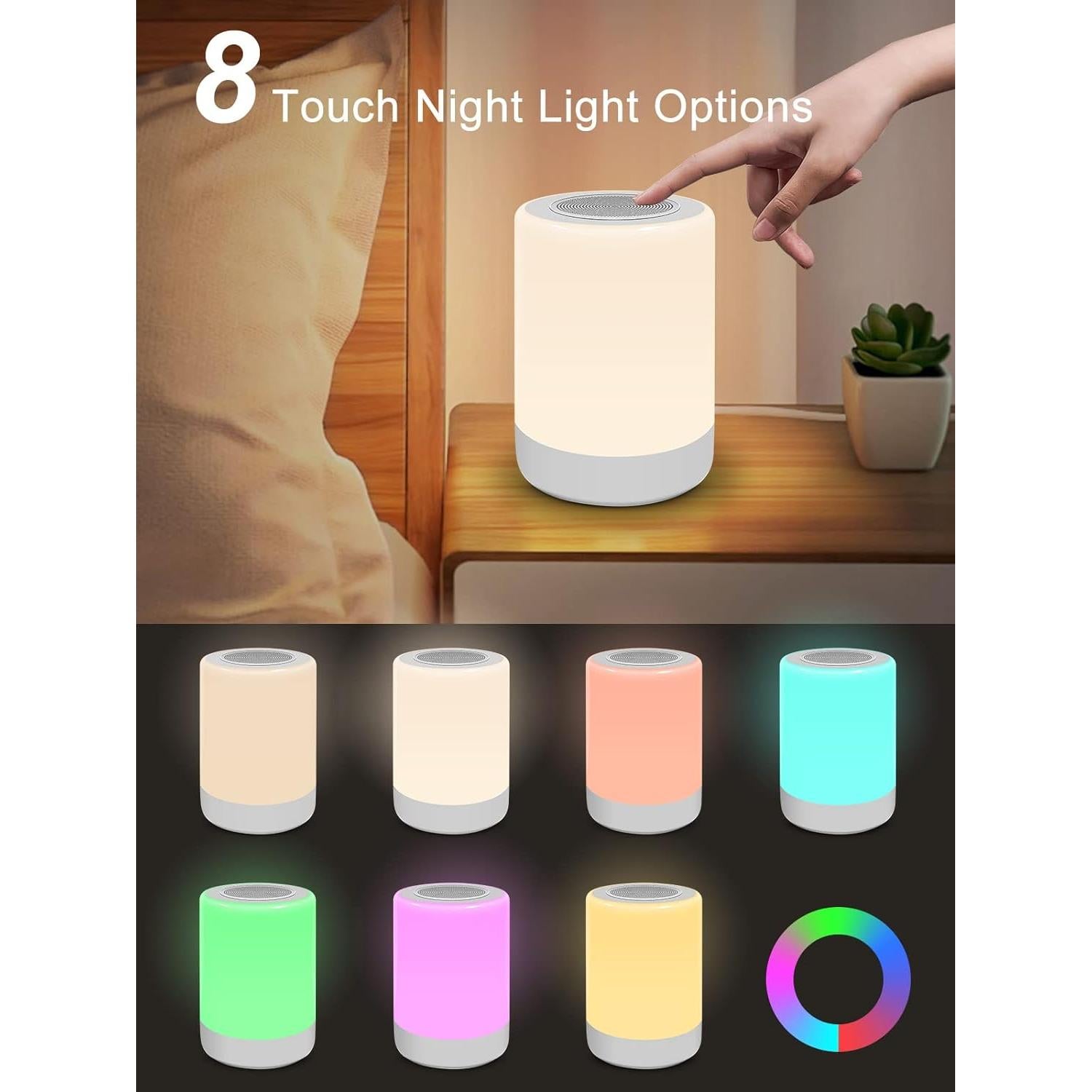 Máquina de Ruido Blanco YYDSKIT con Luz Nocturna 32 Sonidos