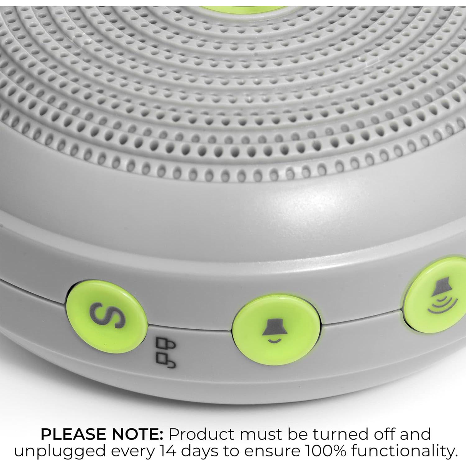 Yogasleep Hushh Máquina de Sonido y Funda de Viaje 2 Pzas