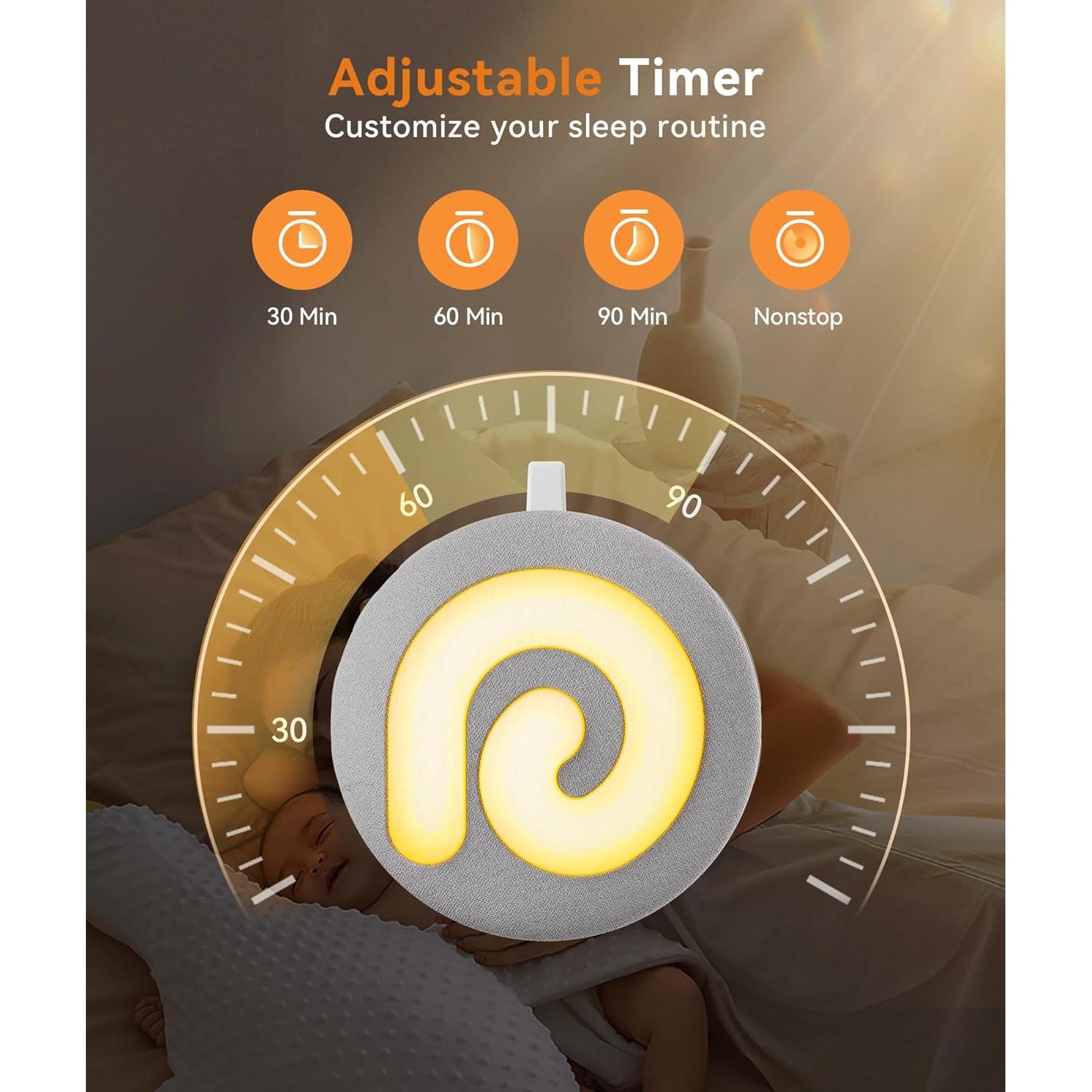 Máquina de Sonido Portátil Dreamegg D11 para Bebés