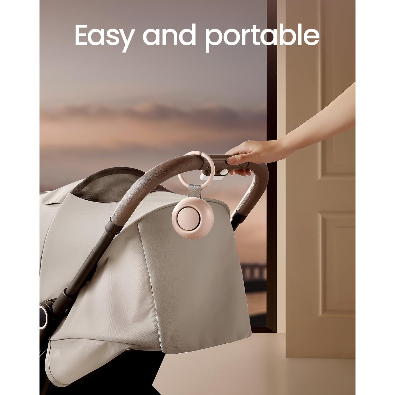 Máquina de Sonido Portátil CHICWAY Rosa 18 Sonidos Relax