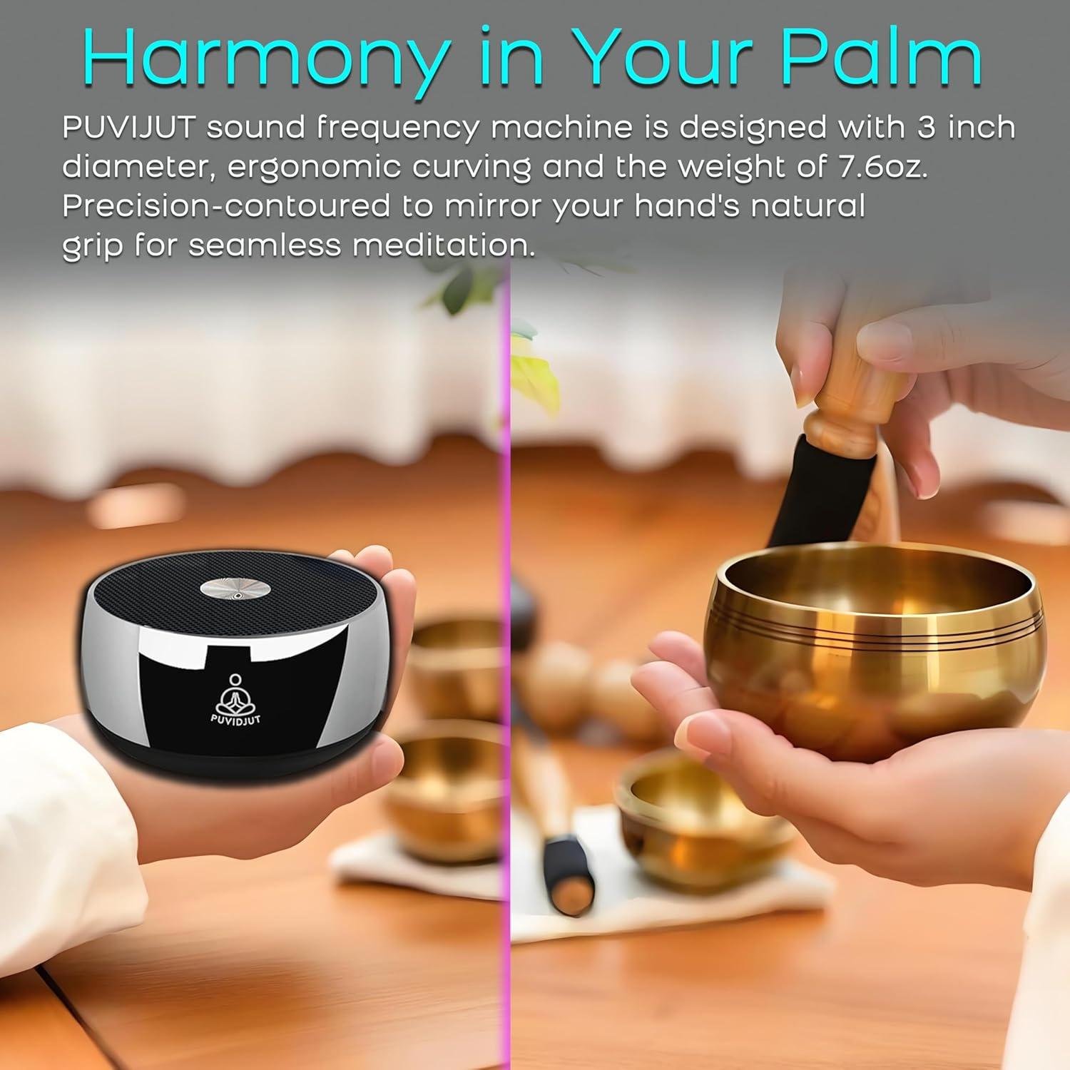 Máquina de Sonido PUVIDJUT para Meditación y Relajación