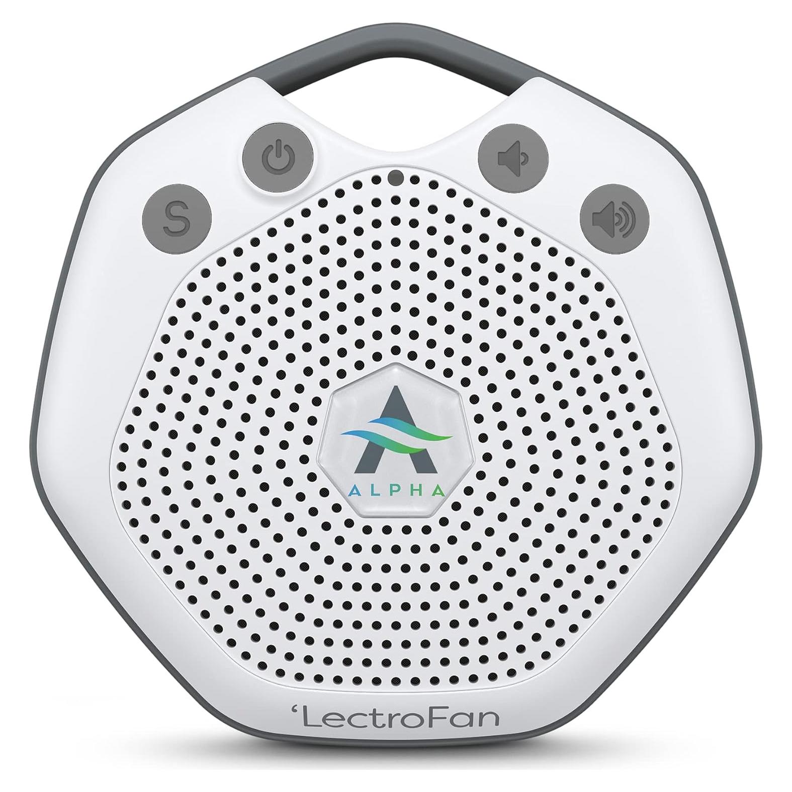 Máquina de Sonido Portátil LectroFan Alpha - Ruido Blanco Recargable