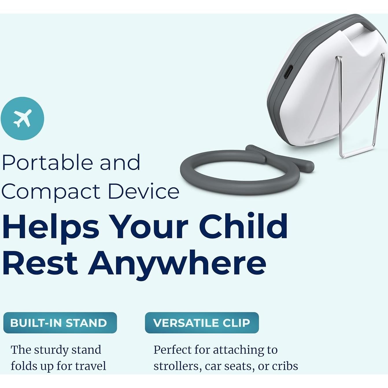 Máquina de Sonido Portátil LectroFan Alpha - Ruido Blanco Recargable