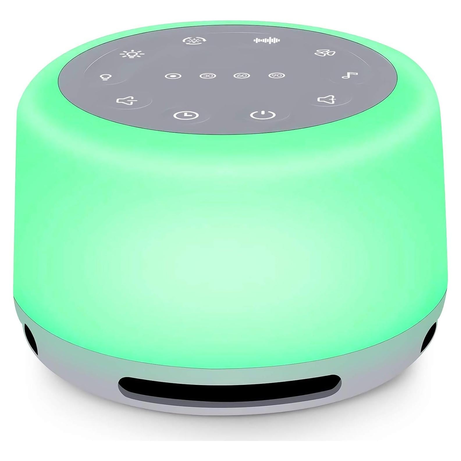 Máquina de Sonido para Dormir 24 Sonidos 7 Luces 9H