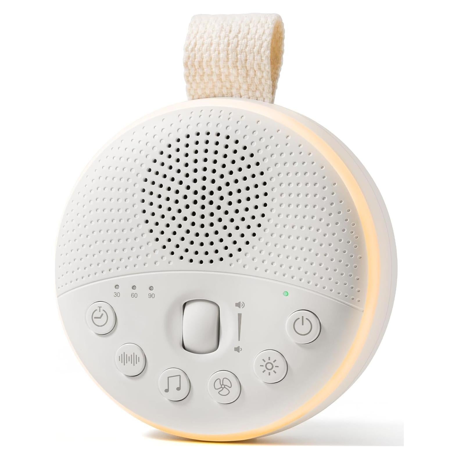 Máquina de Ruido Blanco Cymrix C100 con 21 Sonidos y Luz