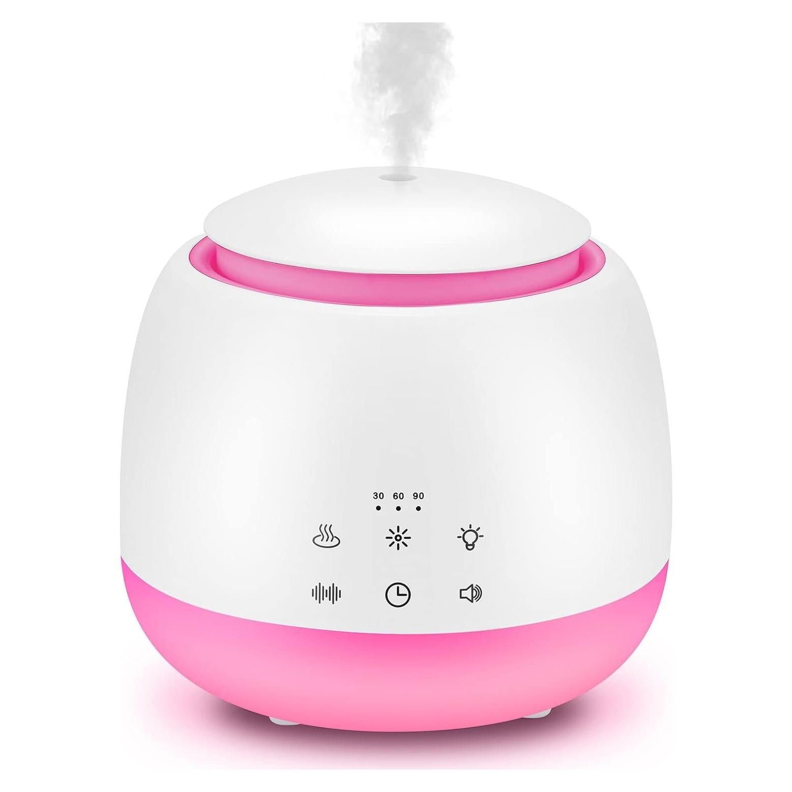 Difusor de Aromaterapia ALVOGIMOR 300ml con Ruido Blanco