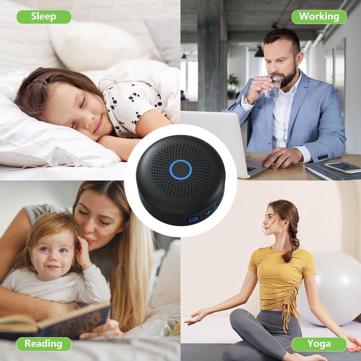 Máquina de Sonido Sleepbox Portátil 30 Sonidos 32 Volumen