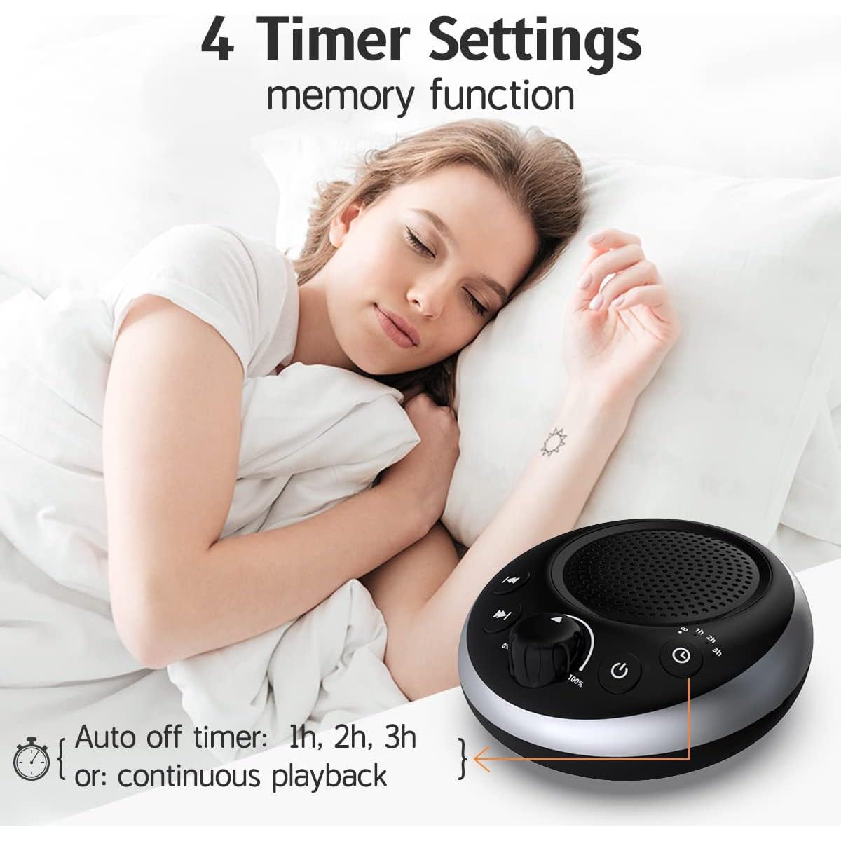 Máquina de Ruido Blanco Portátil XB-B 2000mAH 30 Sonidos