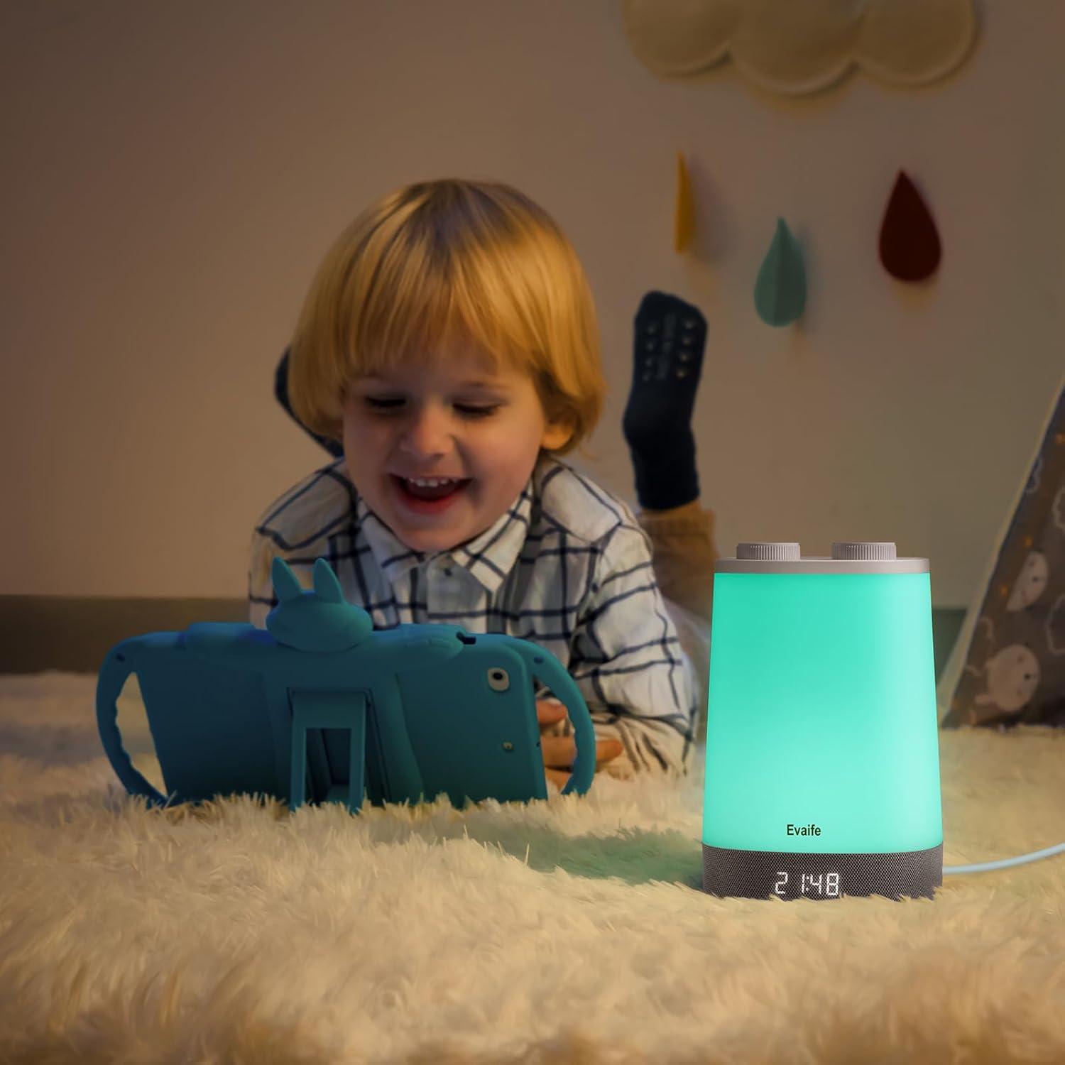 Máquina de Sonido y Luz Nocturna Evaife EV001 para Bebés