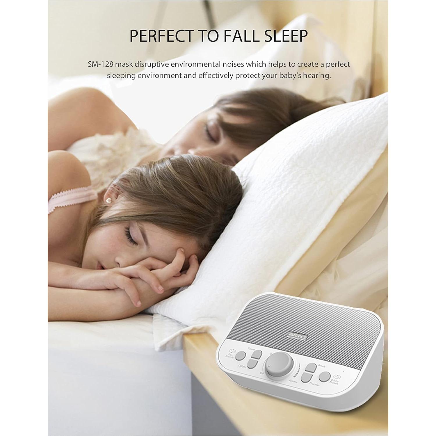 Máquina de Sonido Ruido Blanco Riptunes SM128 28 Sonidos