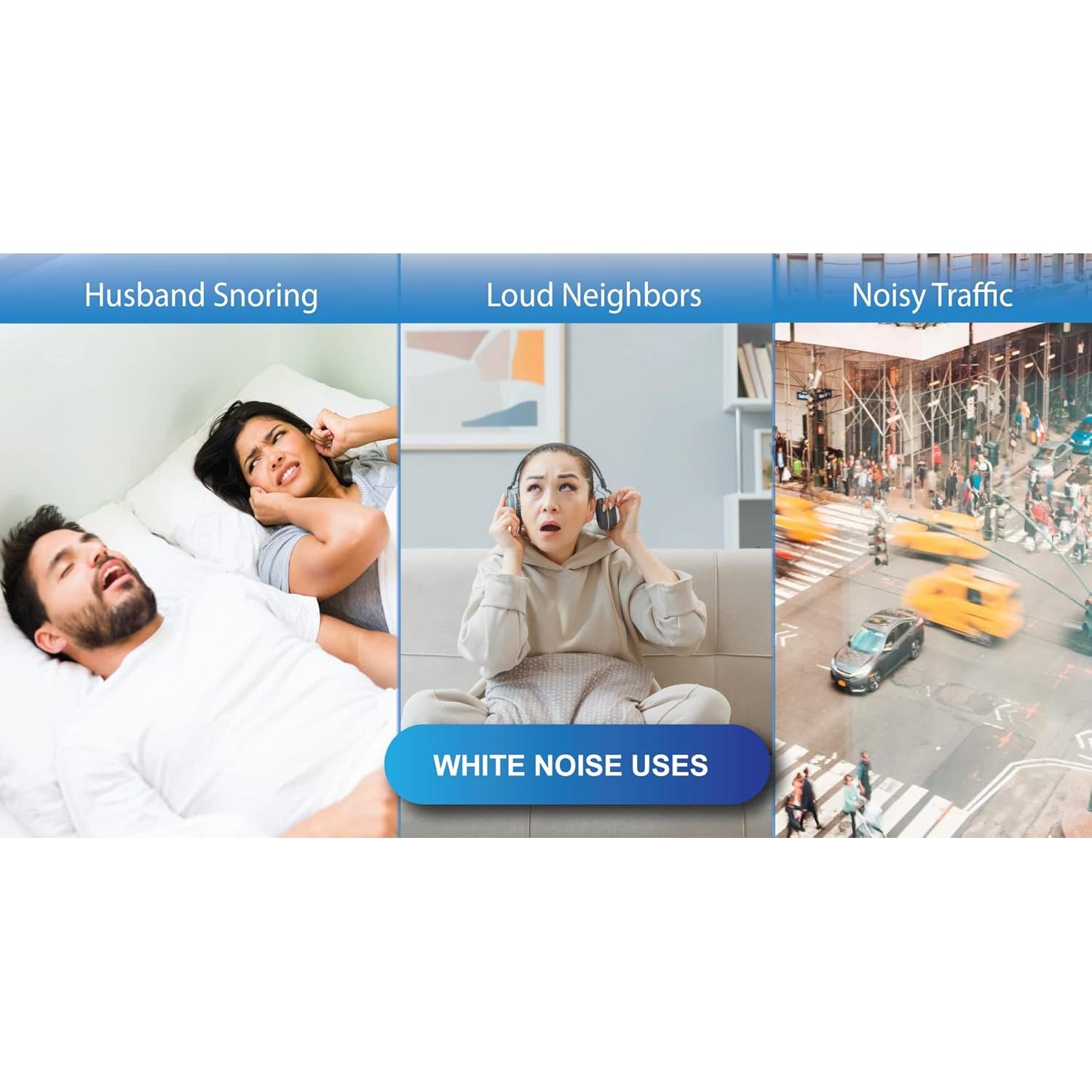 Máquina de Sonido Ruido Blanco Riptunes SM128 28 Sonidos