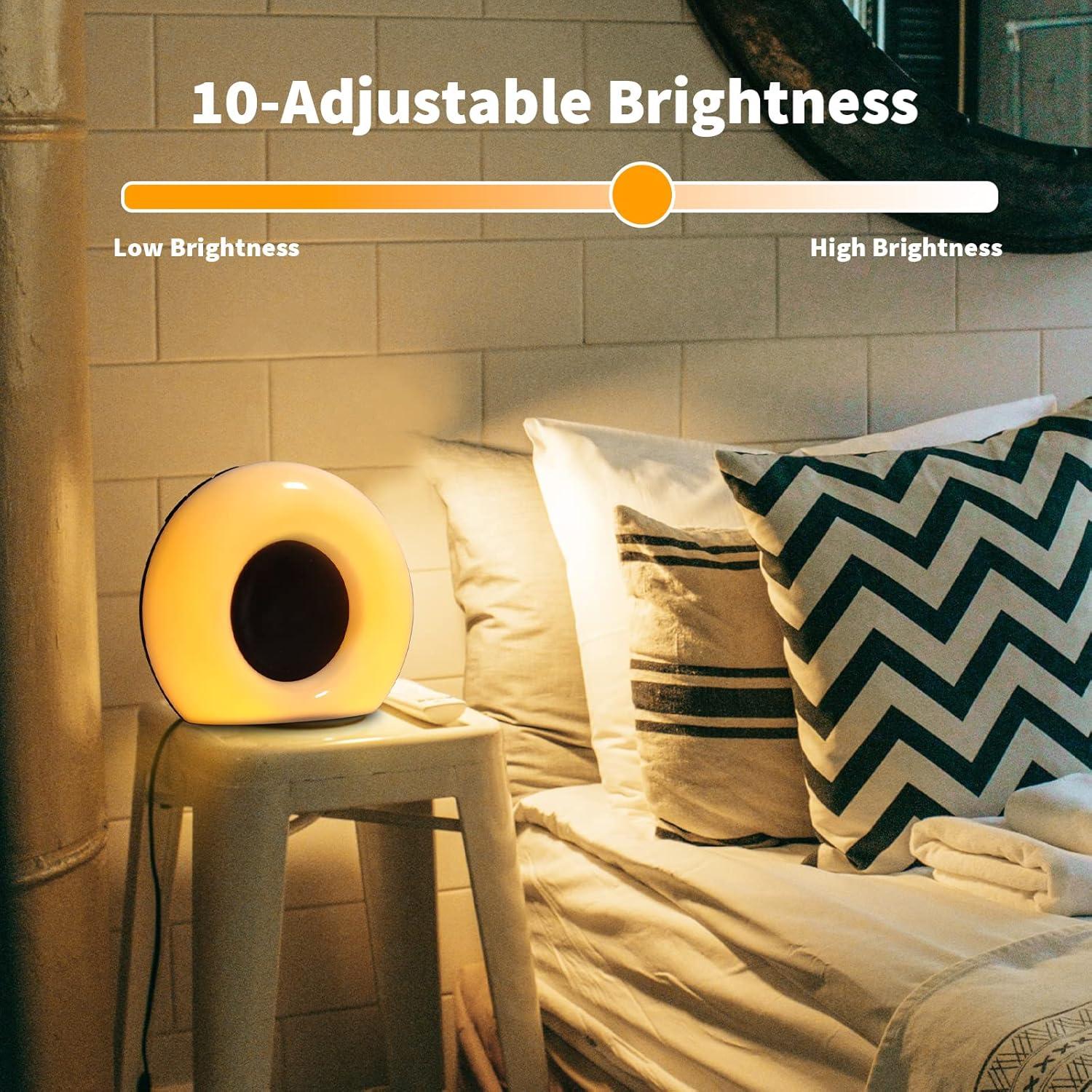 Máquina de Ruido Blanco DailyBody con 30 Sonidos y Luz Nocturna